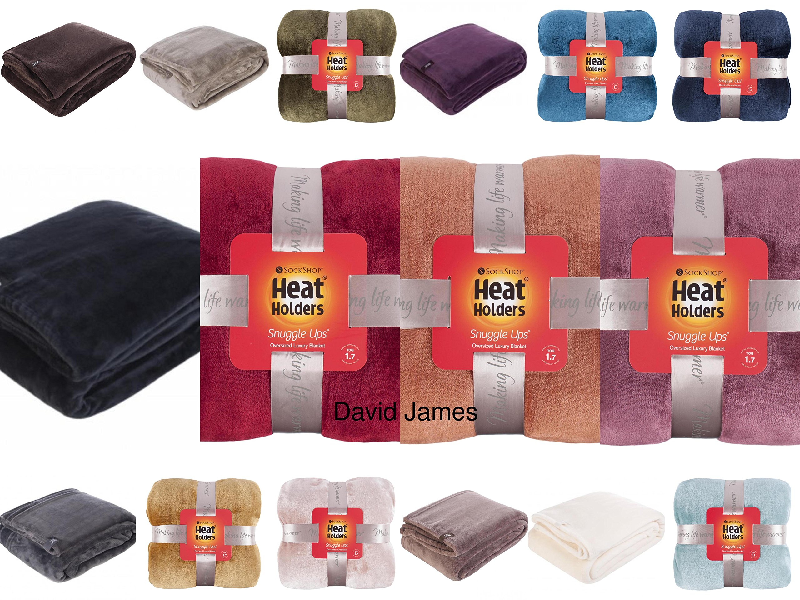 HEAT HOLDERS 1 No Snuggle Ups Thermal Winter Warm Luxury Soft Fleece 1.7  Tog Blanket/Throw One Size - NOT electric (ANTIQUE SILVER) : Amazon.co.uk:  Home u0026 Kitchen