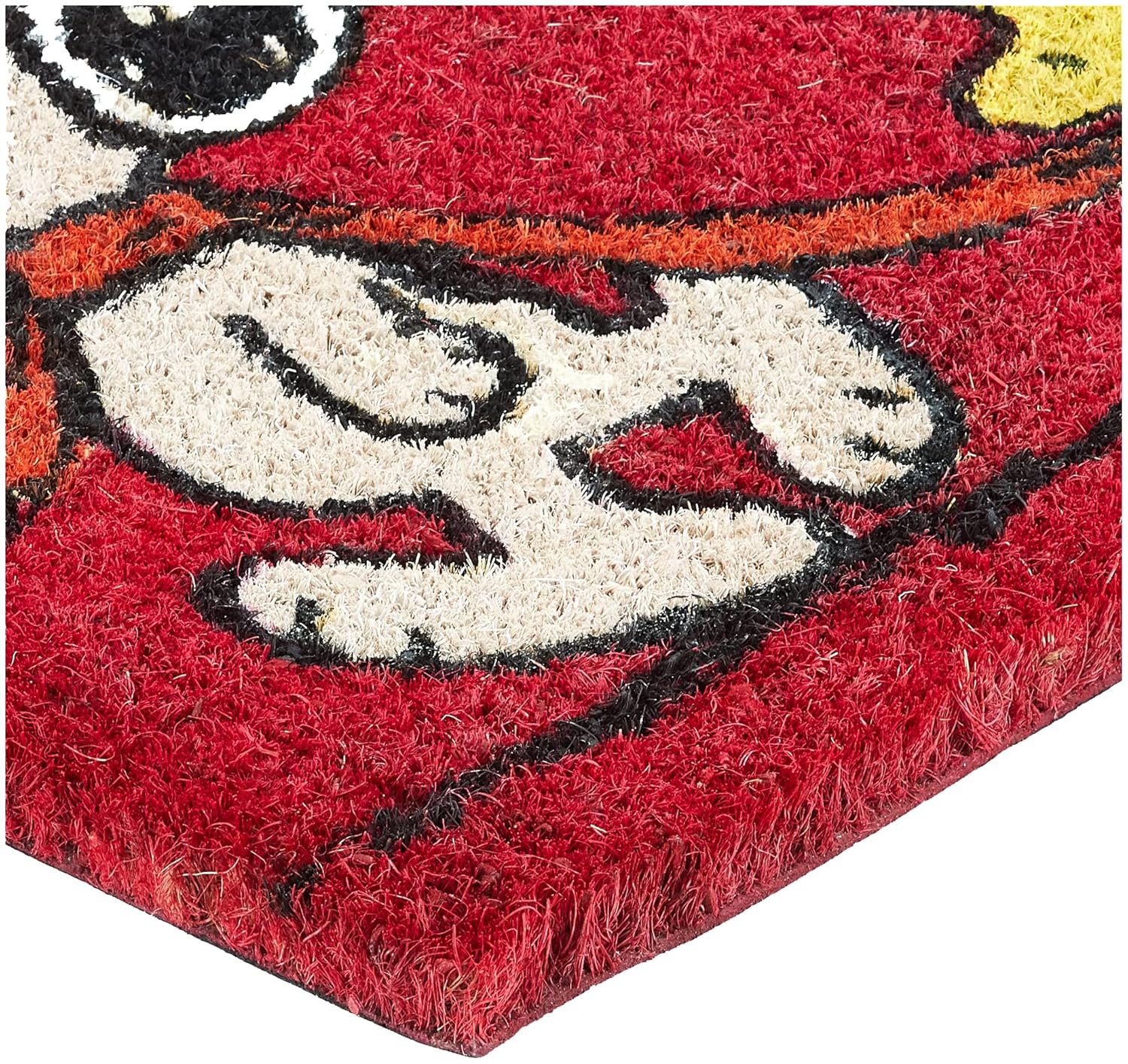 Excelsa Peanuts Christmas Entrance Mat, Coconut Fiber, Red, 40 x 60 cm - Image 3