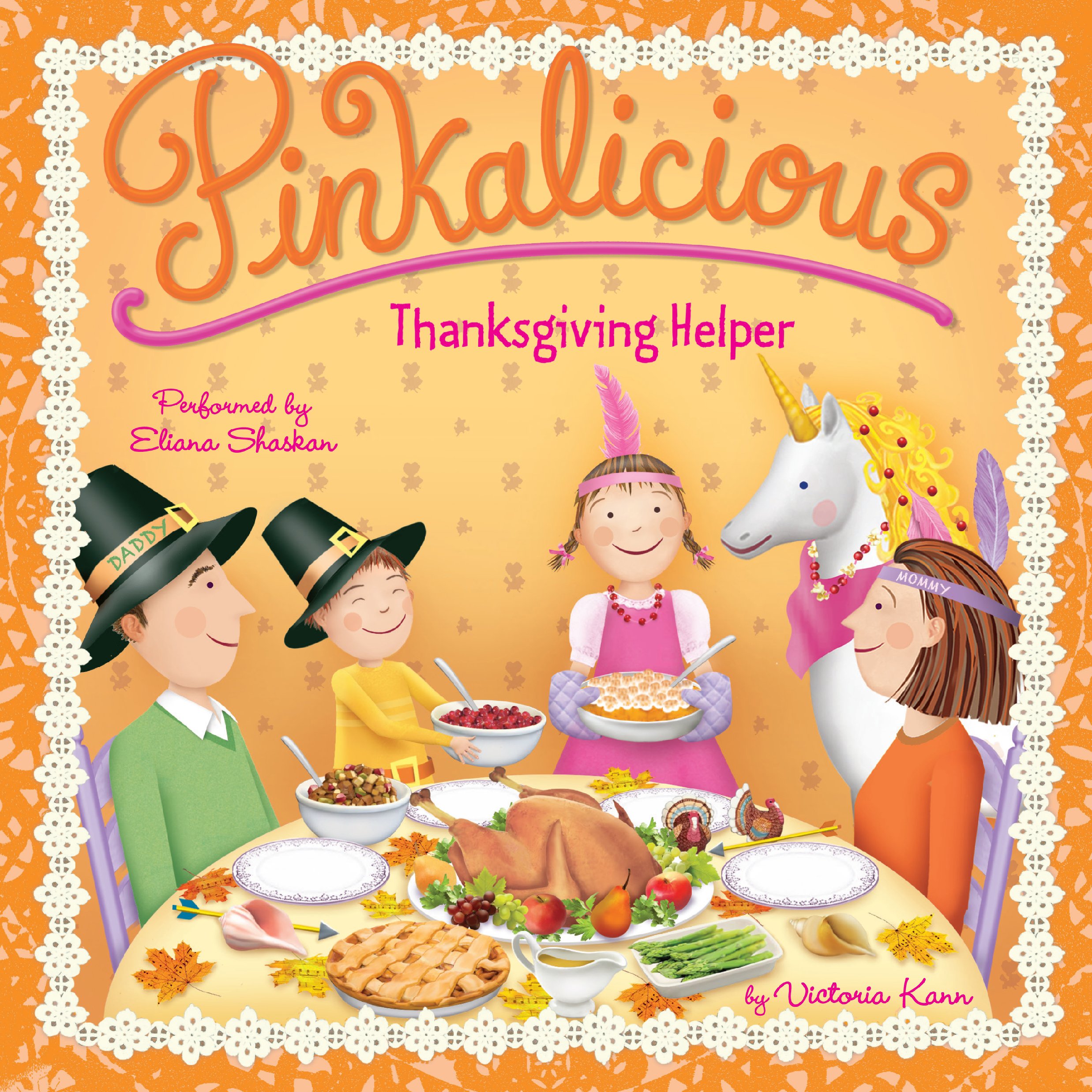 Cover art for Pinkalicious: Thanksgiving Helper