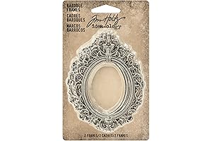 Tim Holtz Idea-ology Baroque Frames: Create Stunning Embellishments with Ornate Detailing