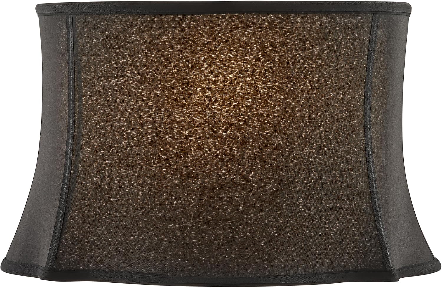 Aspen Creative 34014,Hardback Scalloped Edge Contemporary Spider Lamp Shade