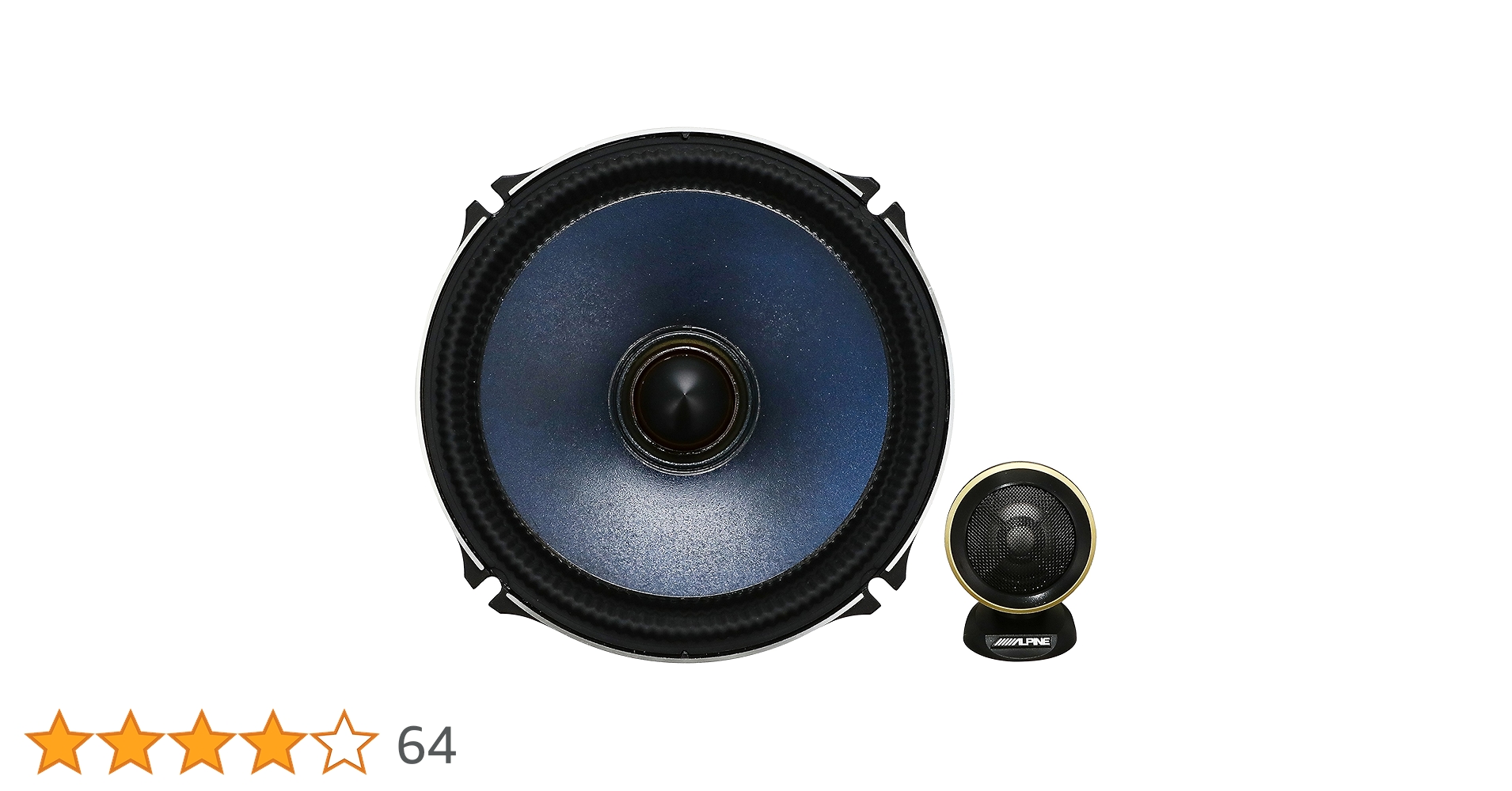 Amazon.co.jp: アルパイン(ALPINE) X(エックス) 18cmセパレート2ウェイ