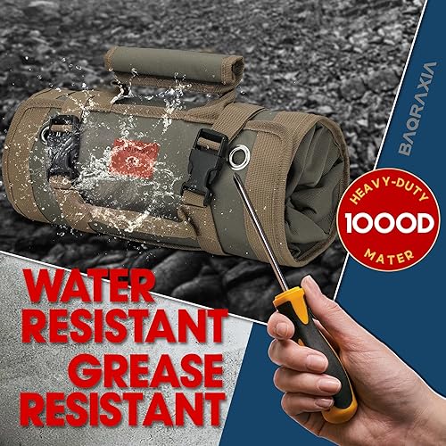 Miniatura 6 de Bolsa de herramientas de regalo para marido y él, caja de herramientas enrollable, regalos de herramientas para hombres, papá, novio, abuelo,