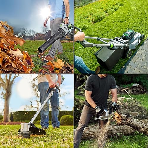 Miniatura 7 de S SKSTYLE Reemplazo de batería de 3.0Ah para EGO 56V BA1400T compatible con todas las herramientas Power 56V EGO Power+, batería con indicador de