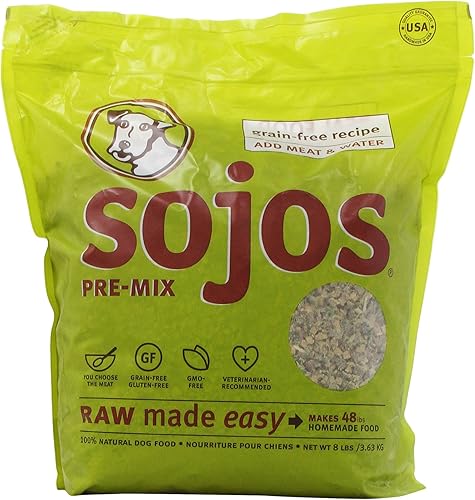 sojos Raw de pre-mix Natural Seco Freeze DriedComida para Perro