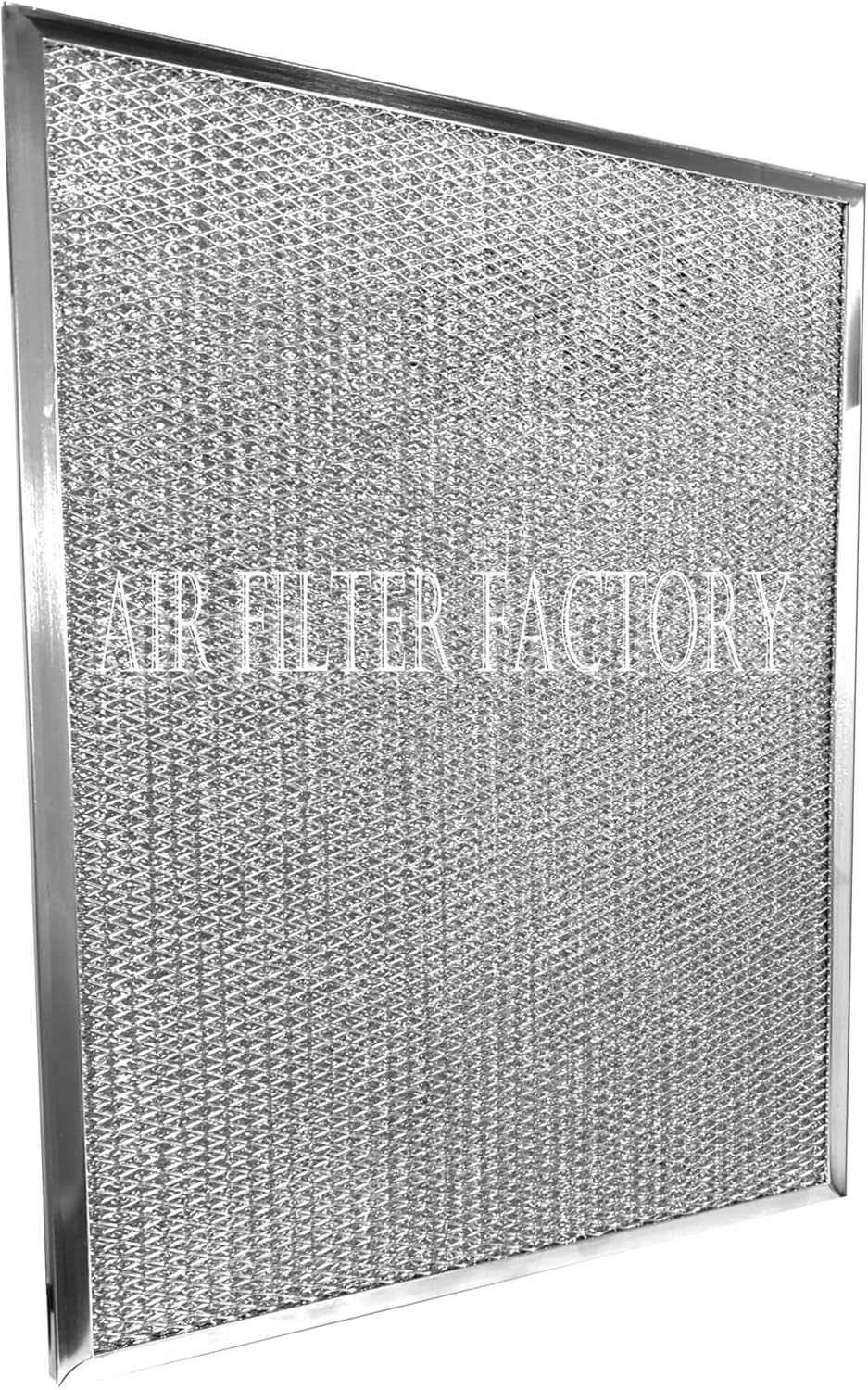 Air Filter Factory 13.875 X 15.125 X .375 Inch Range Hood Aluminum Grease Filters 2-Pack
