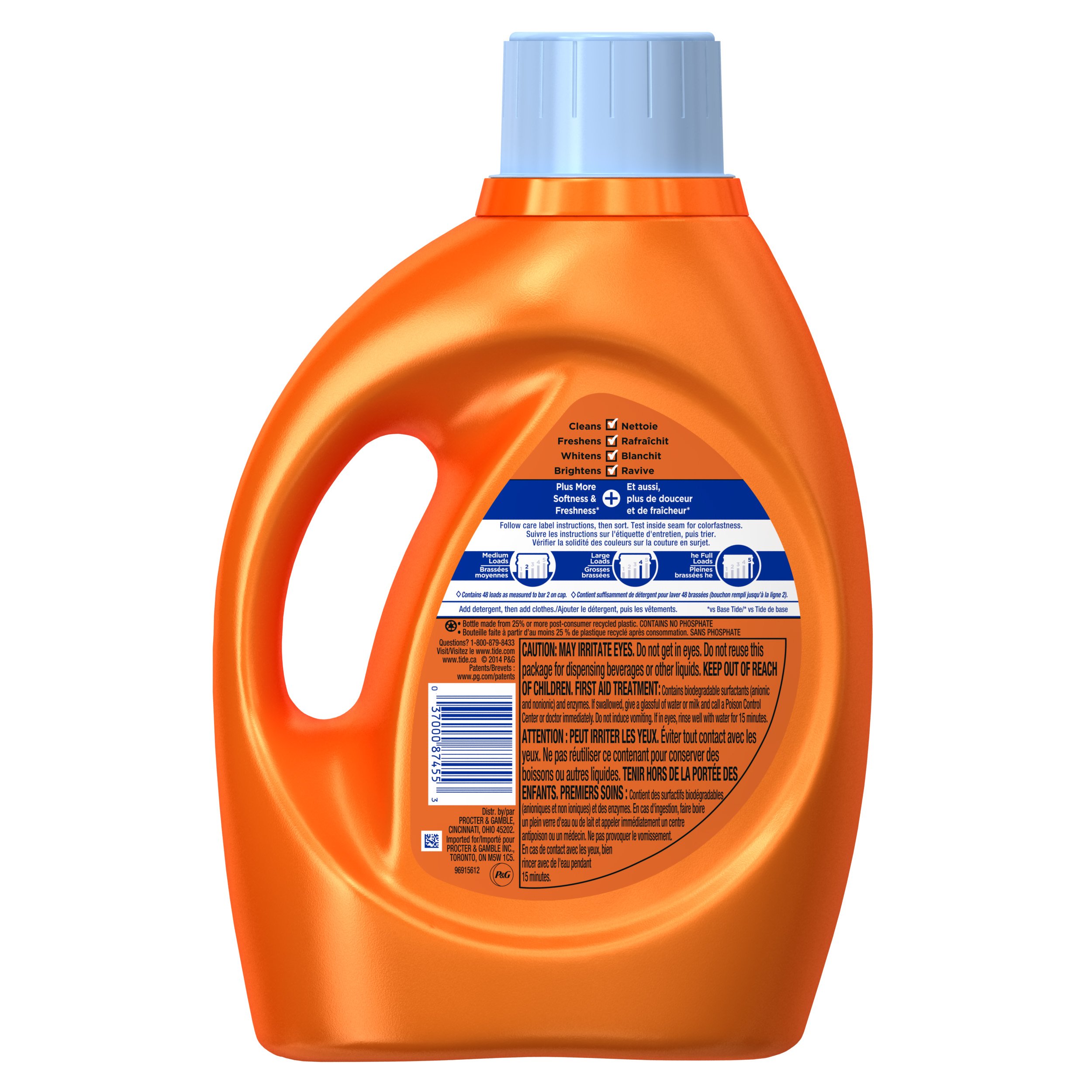 Tide Plus a touch of Downy Liquid Laundry Detergent – 2 oz – kwiecień Fresh – 2 szt. by Tide
