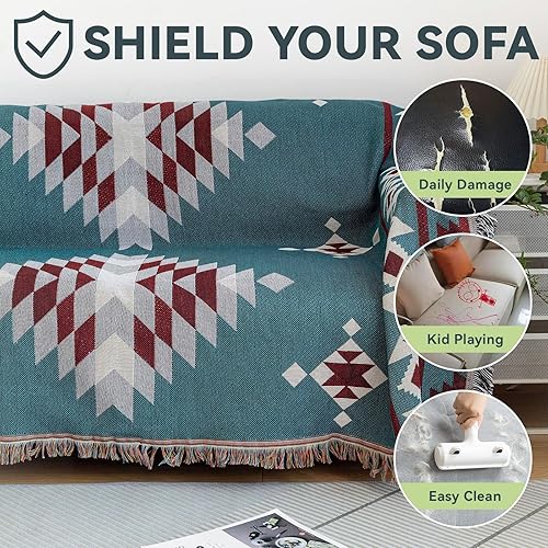 Vista 352 de VClife - Funda para sofá de 2 plazas o modular, de felpilla, antideslizante, lavable, apta para perros, protectora, caqui, 71 x 118 pulgadas 0 0