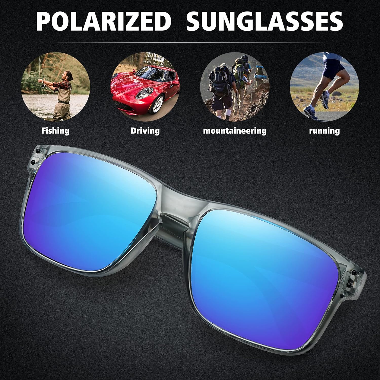 MEETSUN Polarized Sunglasses for Men Women Sports Driving Fishing Glasses UV400 Protection - Image 6