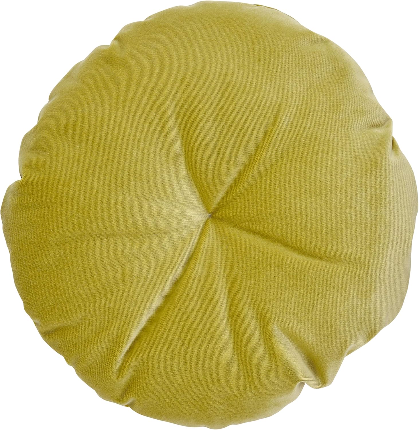 Amazon Brand Rivet MidCentury Round Velvet Throw Pillow