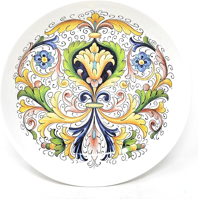 Nova Deruta 11.25" wide x 2.75" tall Ceramic Pasta Serving