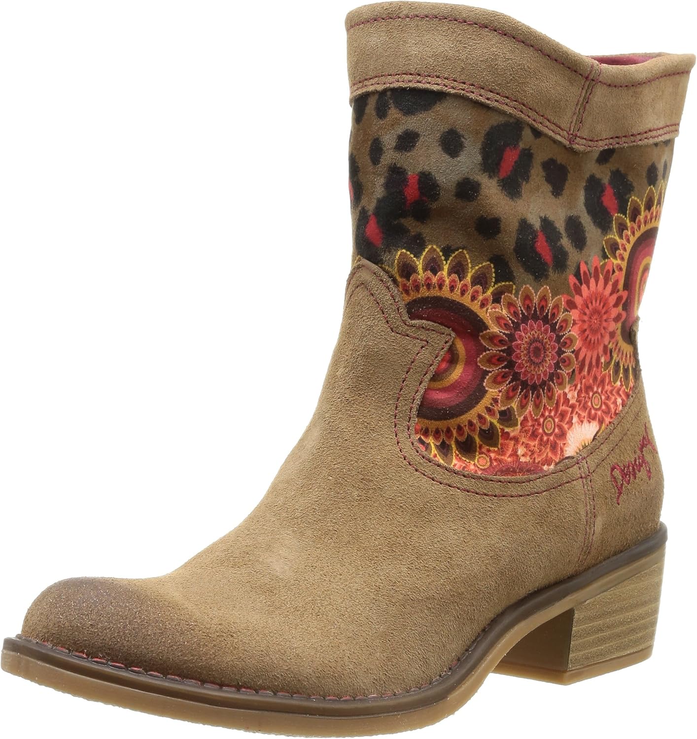 Desigual Boot Campera Salvaje, Botines Mujer, Braun 6020, 40 : Amazon.es:  Zapatos y complementos