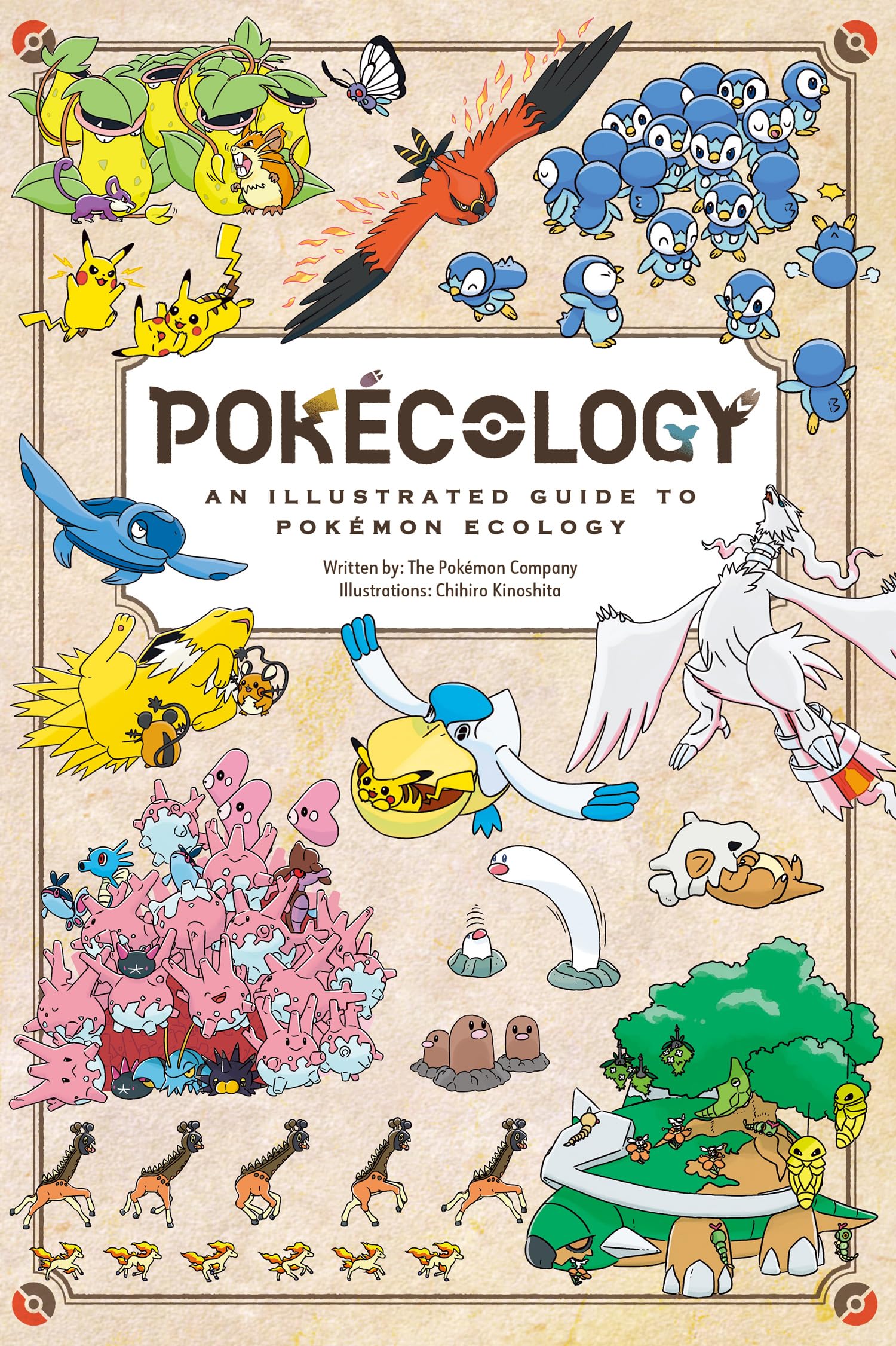 Pokécology: An Illustrated Guide to Pokémon Ecology: A groundbreaking, BRAND NEW OFFICIAL, full-colour illustrated guide to Pokémon. Perfect for fans of all ages.