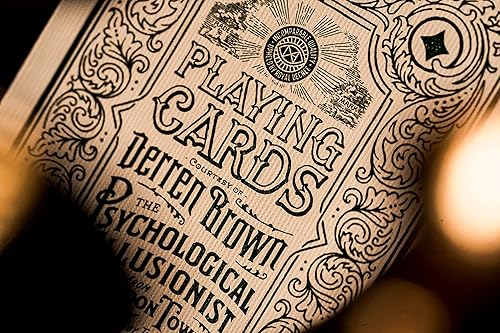 Miniatura 9 de SYNCSPIKE Derren Brown Jugar cartas y estuche de plástico transparente, una herramienta elegante para magia, juegos de cartas, coleccionistas y más