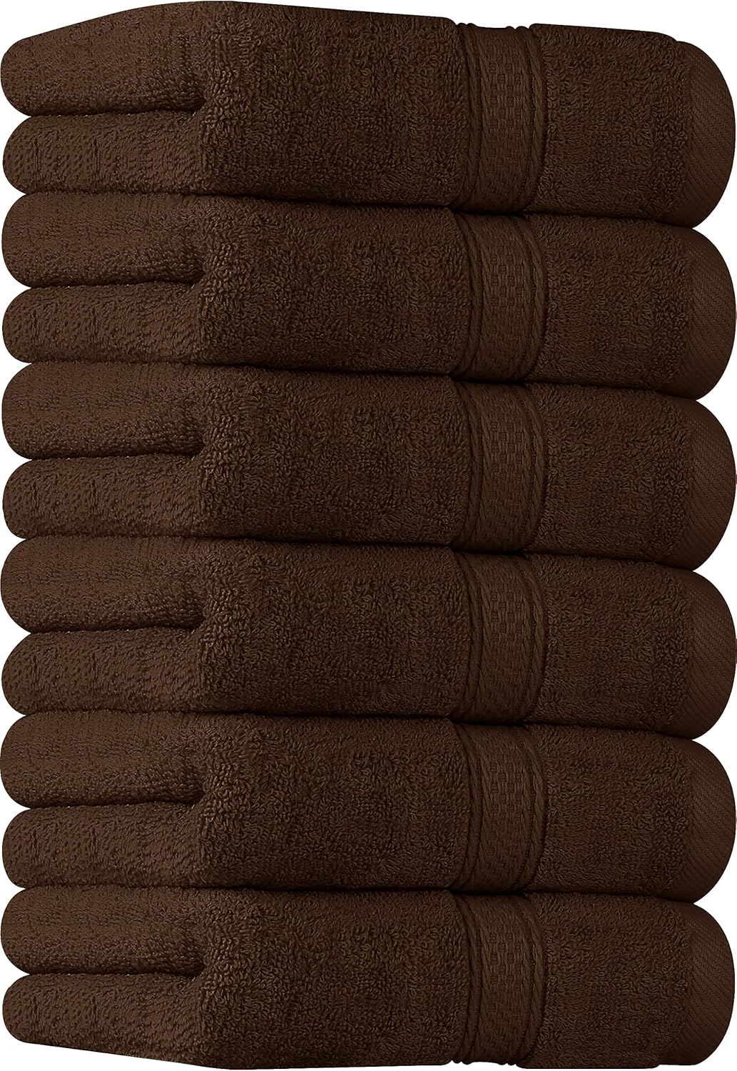 Utopia Towels Premium Brown Hand Towels 100 Combed Ring Spun Cotton