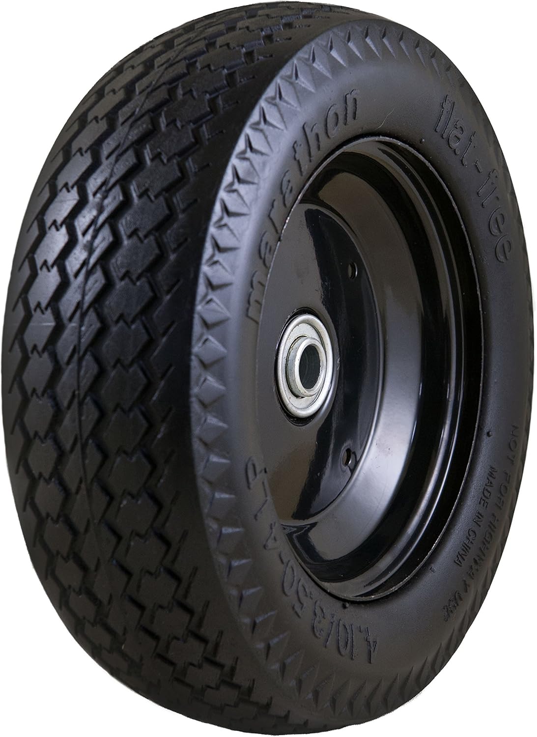 Marathon Industries 00210 Universal Fit, Flat Free, Hand Truck/All Purpose Utility Tire