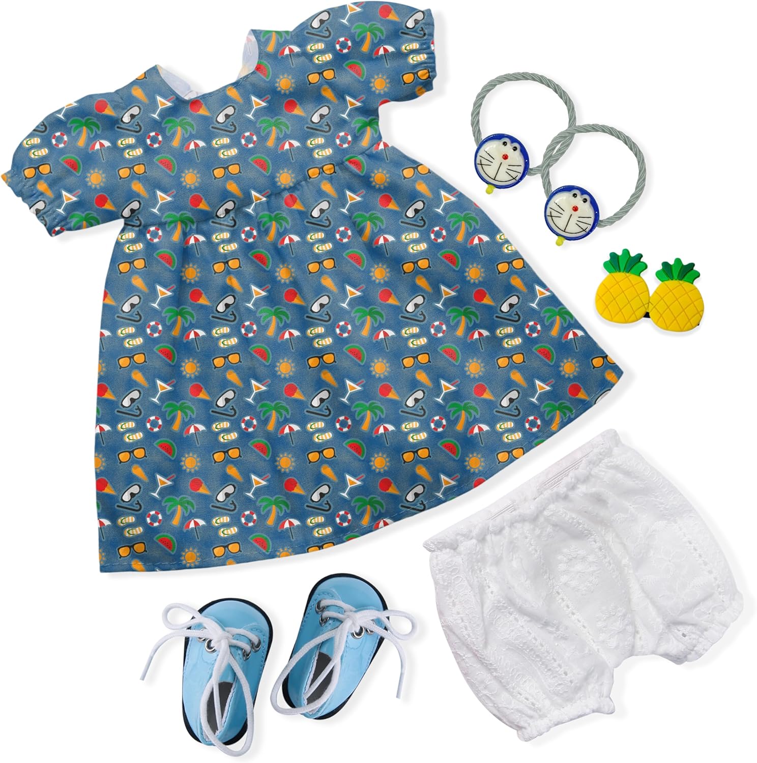 ☆新作☆ ハンドメイドぬいぐるみ ⁂みるくねこちゃん❤️イチゴつみ