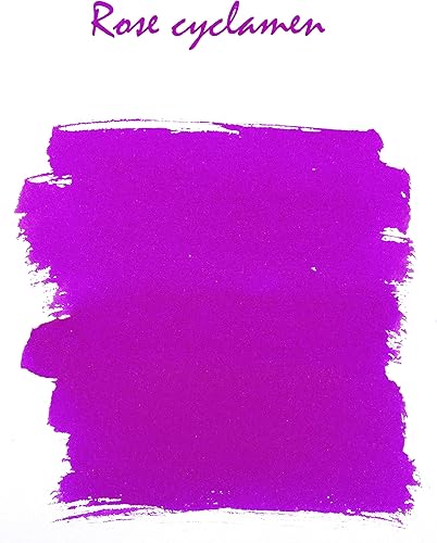 Miniatura 3 de Tinta para pluma estilográfica Herbin - Botella de 30 ml - Rosa Ciclamen