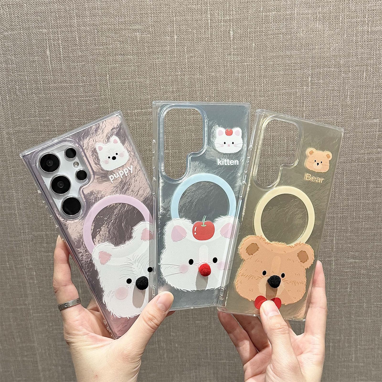 Amazon.co.jp: RUIKER galaxy s24ultra 用 ケース 可愛い 動物 韓国 