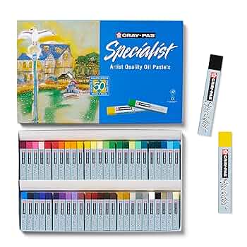 SAKURA CRAY-PAS Specialist 88色セット Sakura Cray-pas Specialist Oil Pastel Wooden Box Set of 88