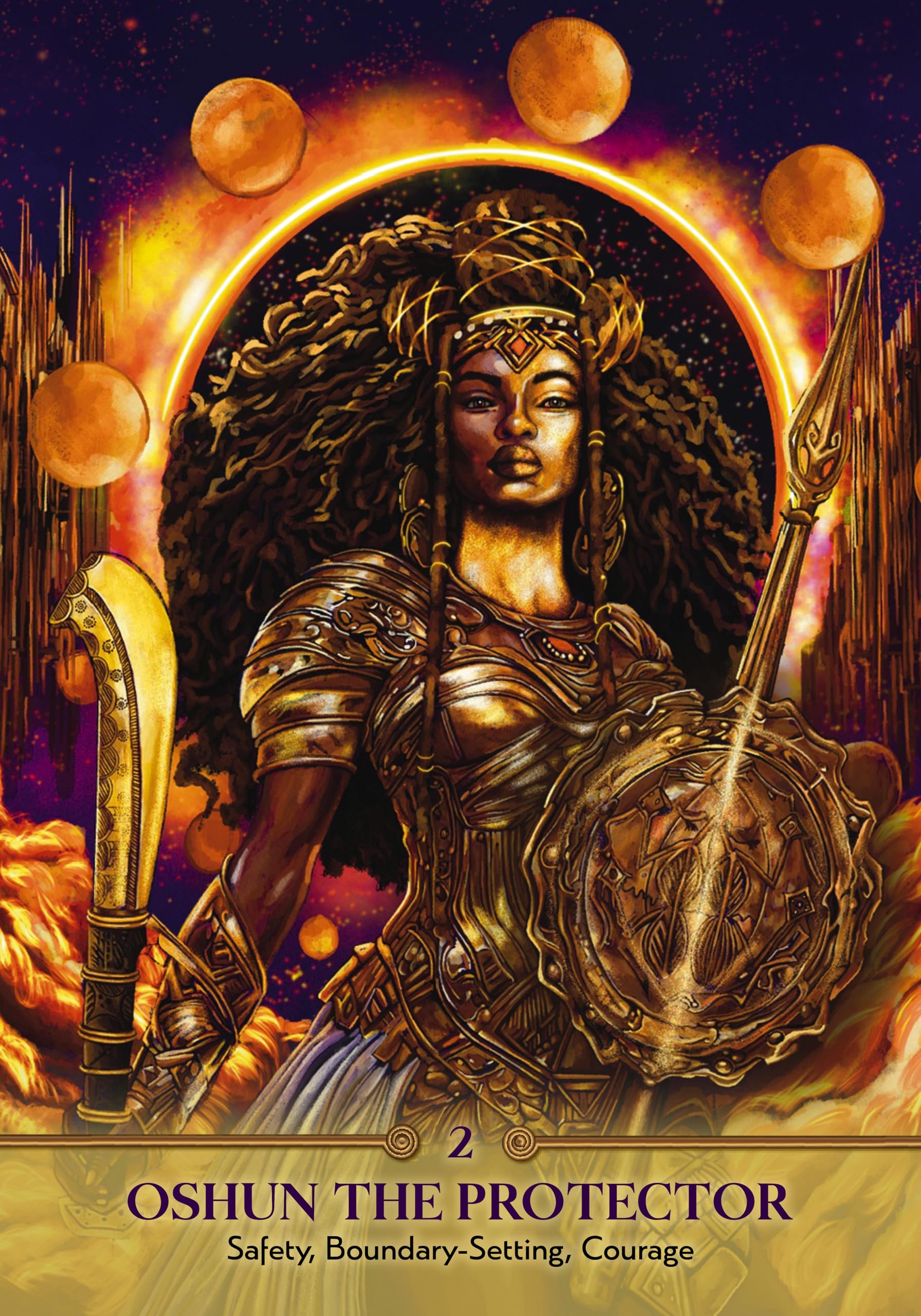 Faces of Oshun Oracle: A 44-Card Deck and Guidebook