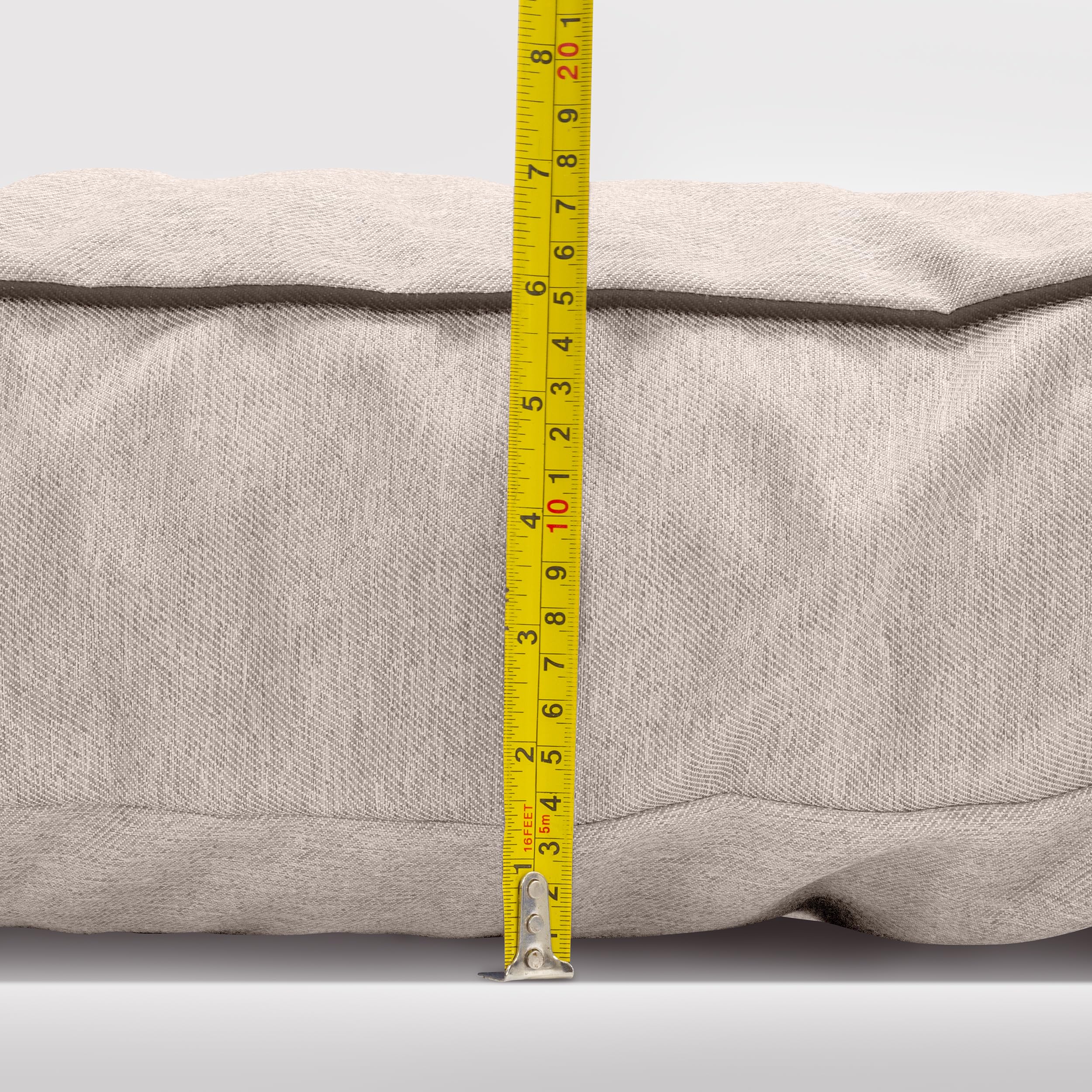 Spatium Coussins pour Palettes, Housse 100% Amovible, imperméable, Résistant aux UV, Extérieur/Intérieur, Canapé en Palettes (Coussin d'assise 80x80, Beige)