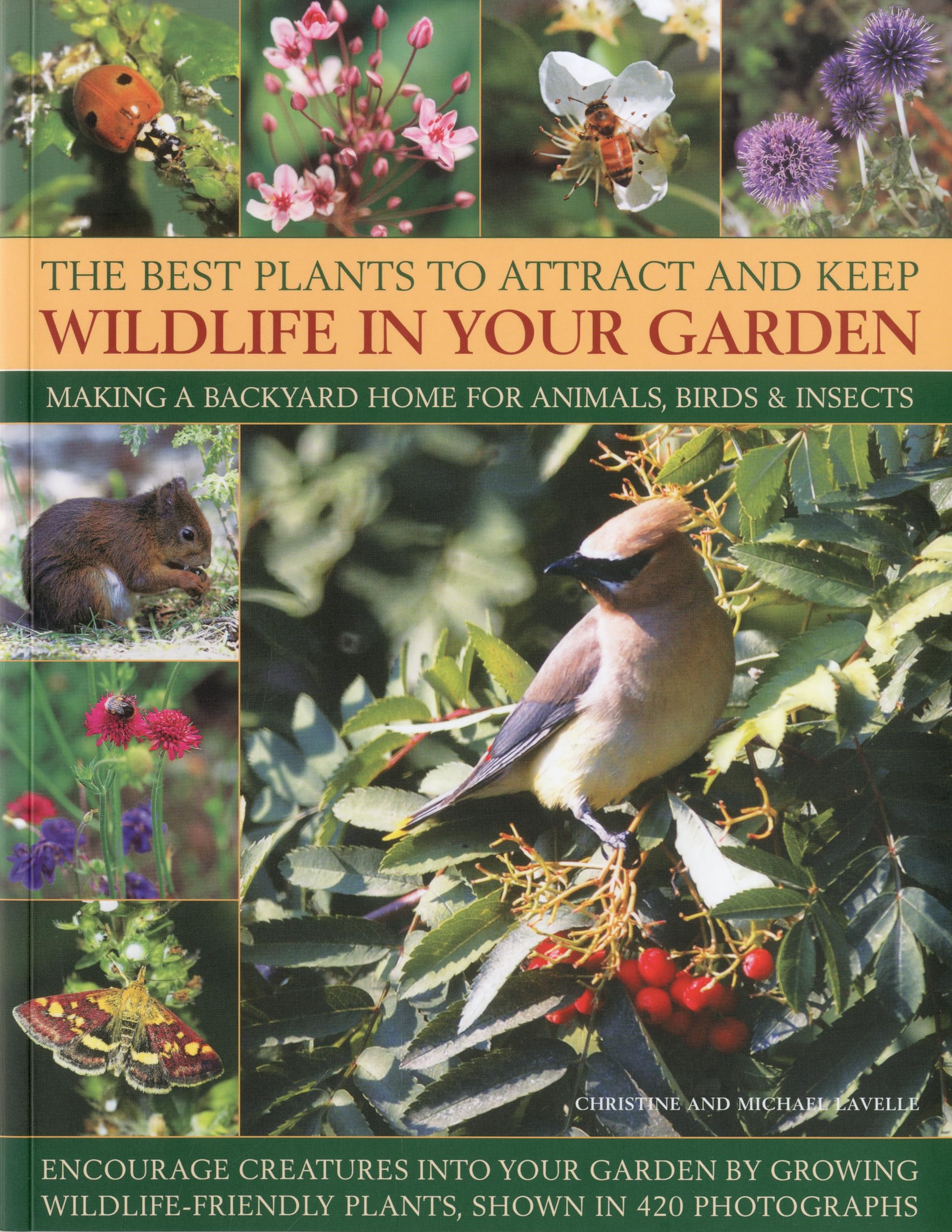 Best Plants to Attract and Keep Wildlife in the Garden: Making a Backyard Home for Animals, Birds & Insects, Encourage Creatures Into Your Garden by ... Friendly Plants, Shown in 400 Photographs