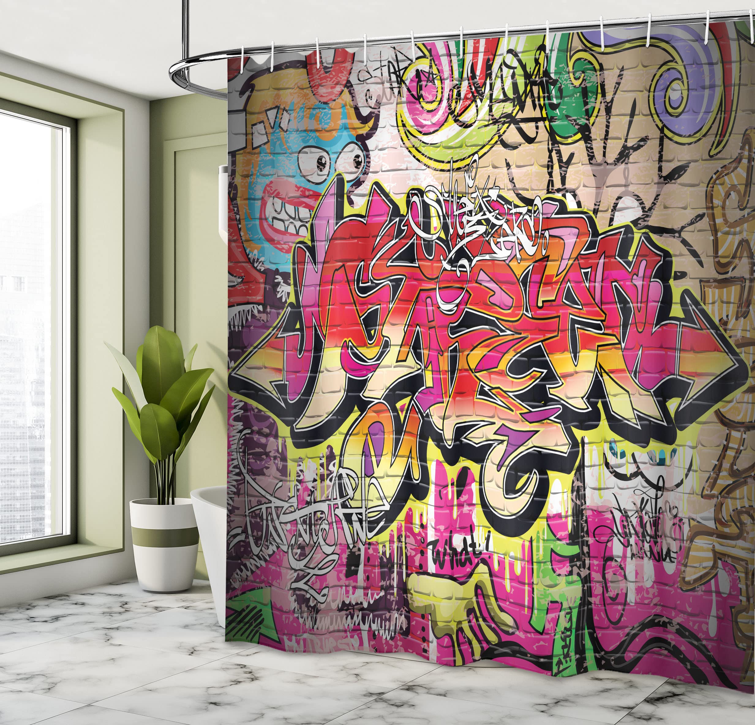 hysteric glamour シャワーカーテン タペストリー