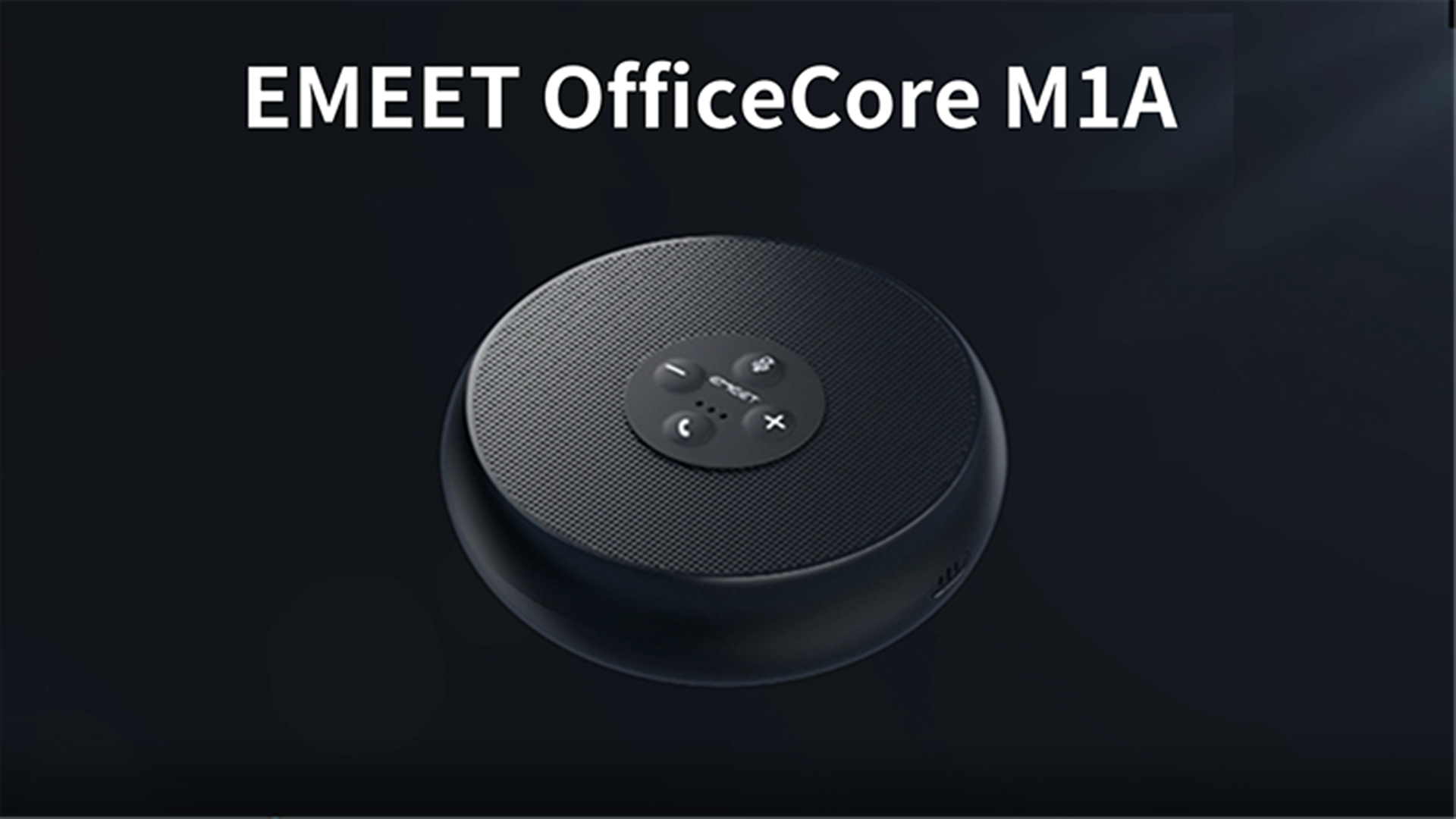 Amazon.com: EMEET USB Speakerphone, M1A Zoom Certified AI Mics 360