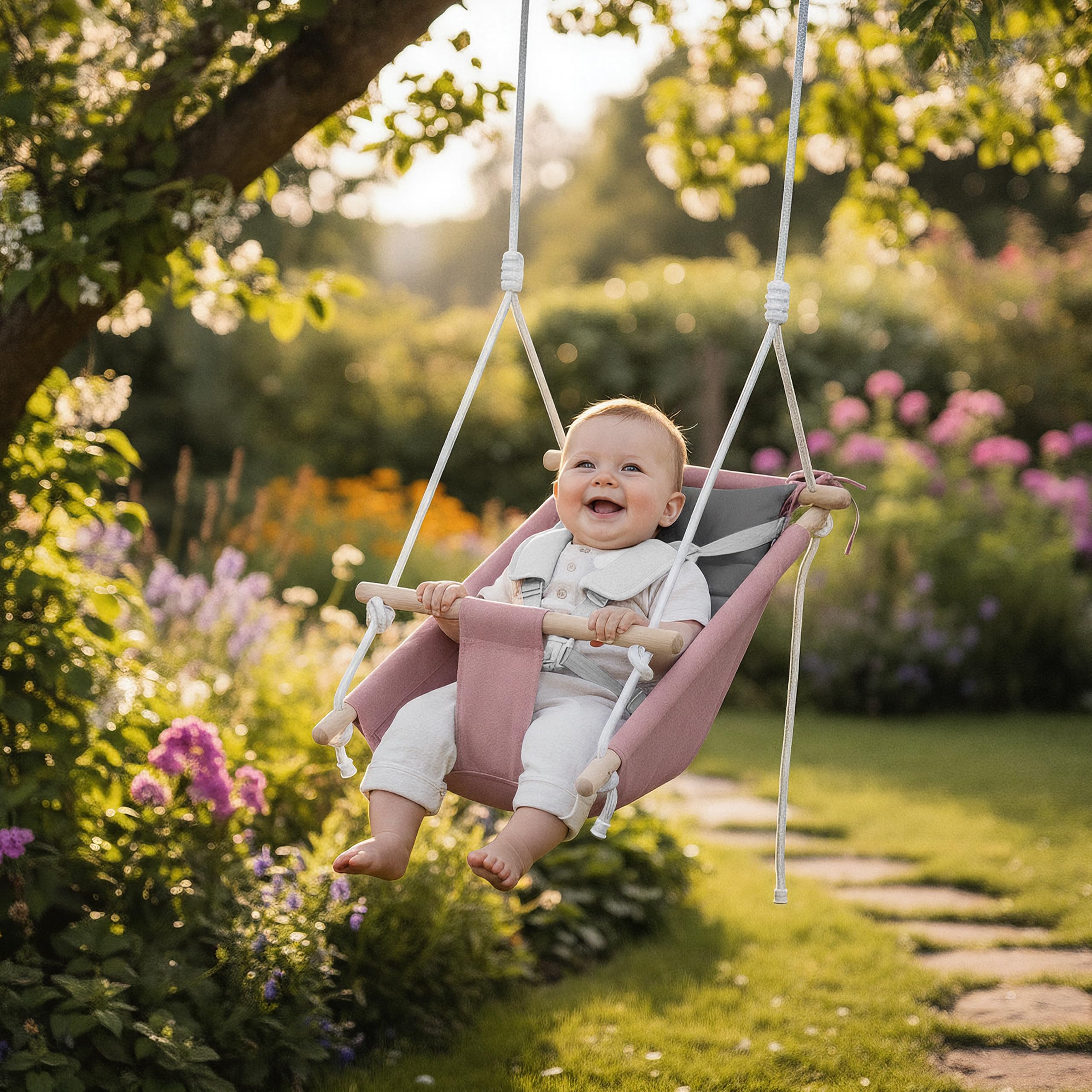 Tulano Hop 40 Balancoire Bebe 3 en 1 – Balançoire Bebe Jusqu’à 36 kg