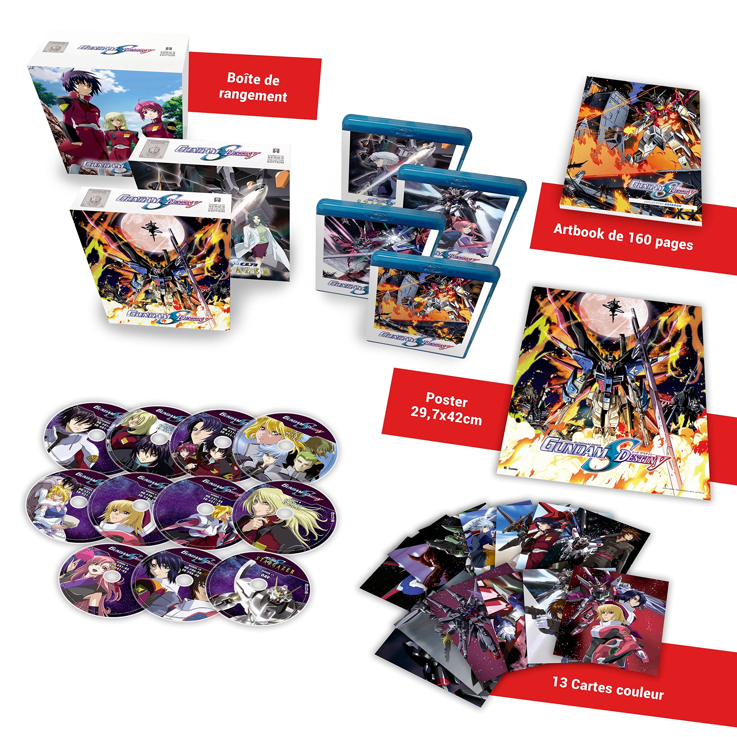 Mobile Suit Gundam Seed Destiny - Intégrale + 4 films [Ultimate Edition] [Blu-ray]