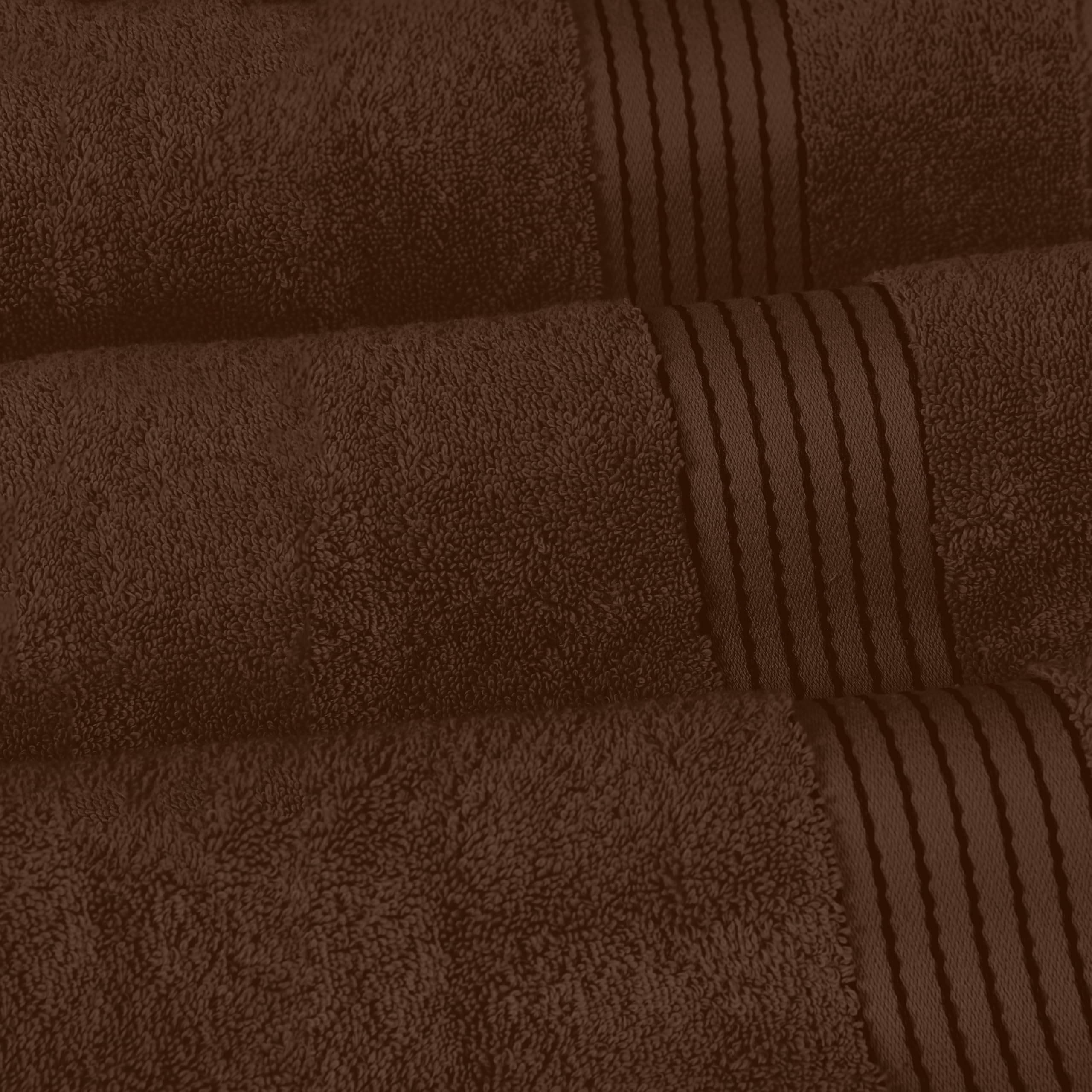 Elegant Comfort Set di 6 asciugamani in cotone di alta qualità, include 2 salviette, 2 asciugamani per le mani e 2 teli da bagno, 100% cotone turco, asciugamani altamente assorbenti e super morbidi
