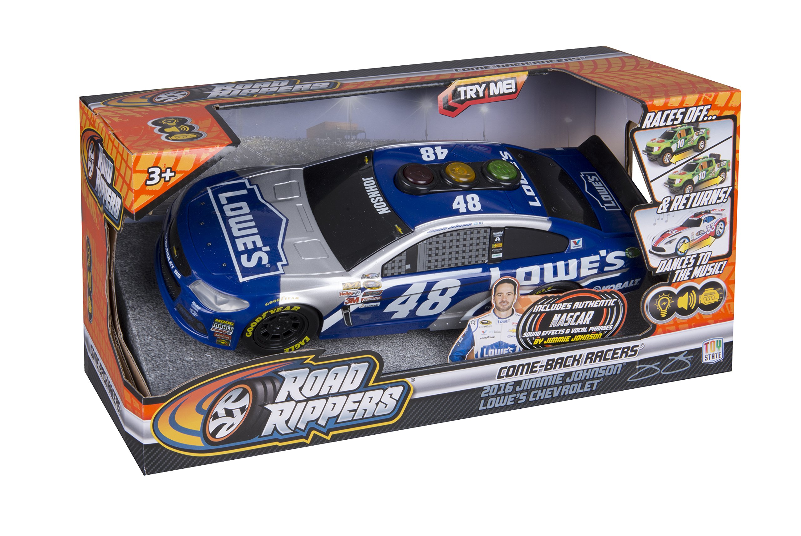 Toy State Road Rippers Come-Back Racers NASCAR 2016 Jimmie Johnson