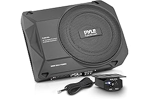 Pyle Under Seat, 10-Inch Amplified Subwoofer System