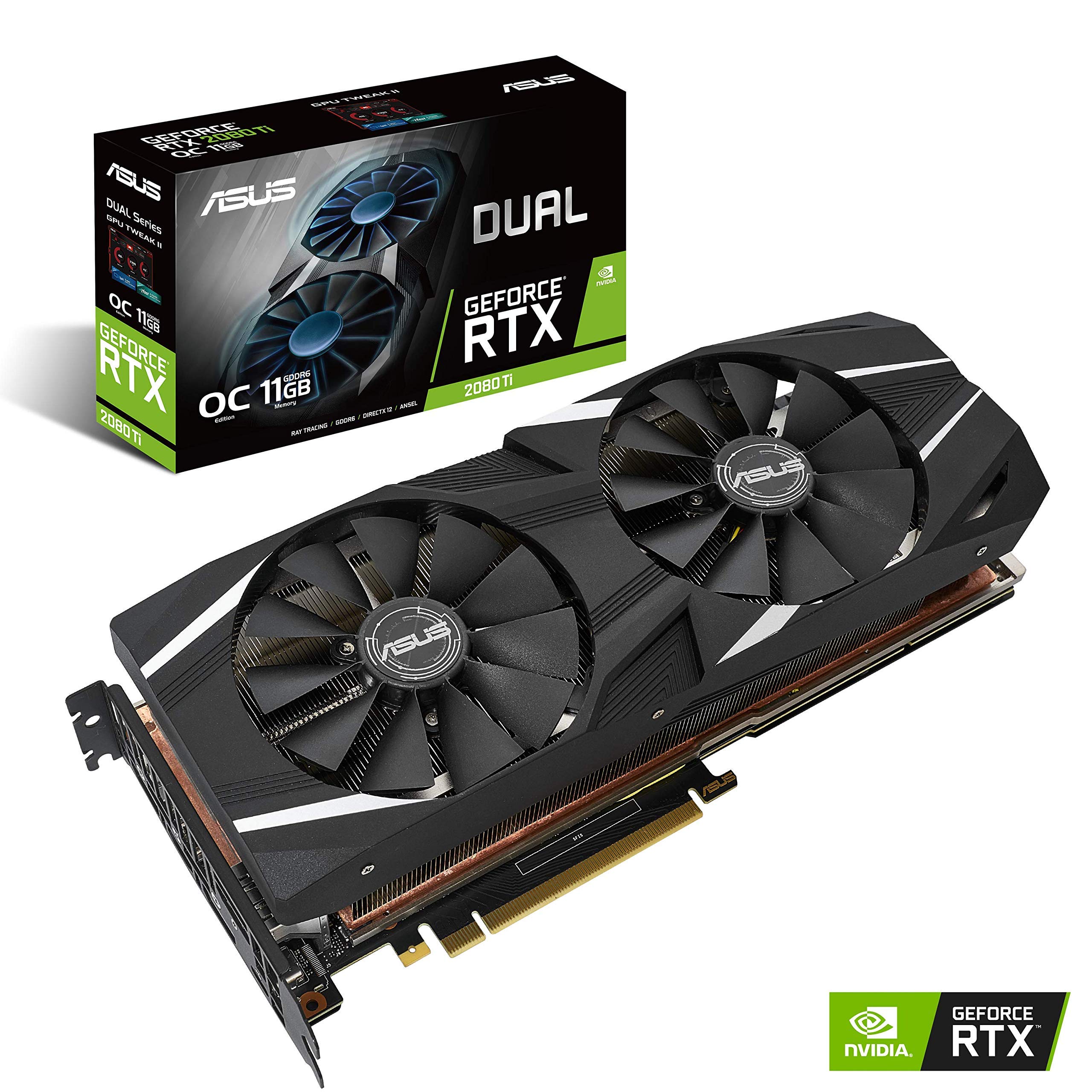 Asus Geforce Rtx 2080 Ti O11g Dual Fan Oc Edition Desertcart