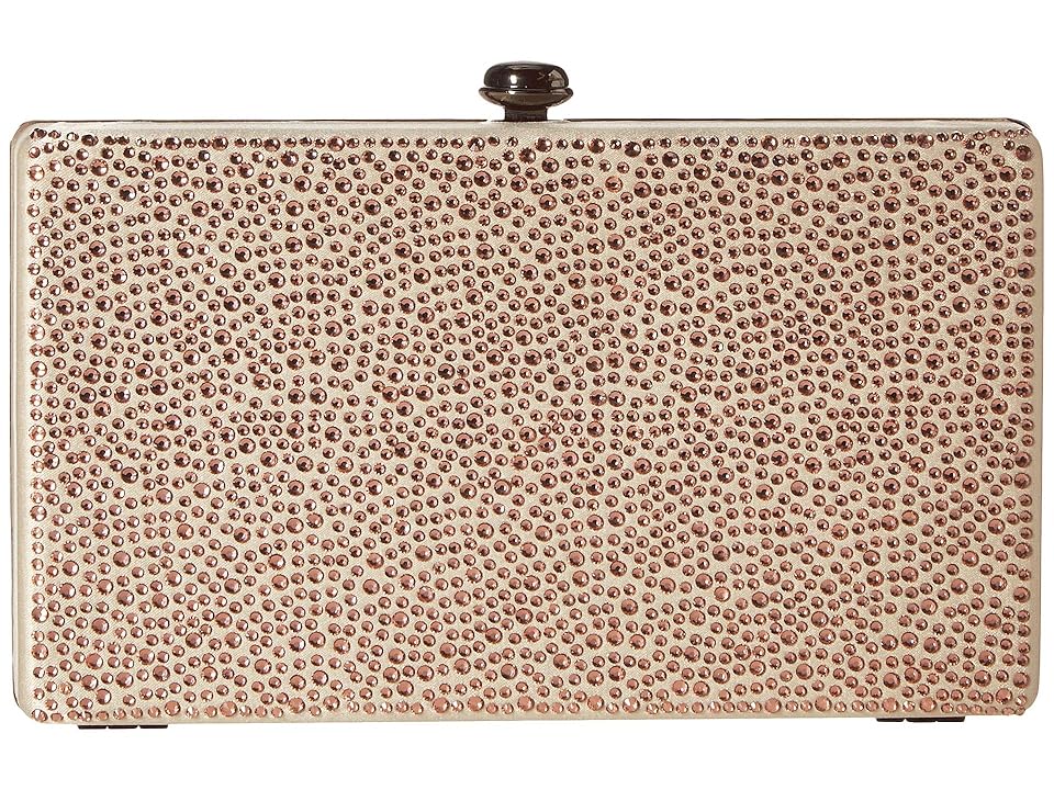 

Deux Lux Ava Box Clutch (Champagne) Clutch Handbags