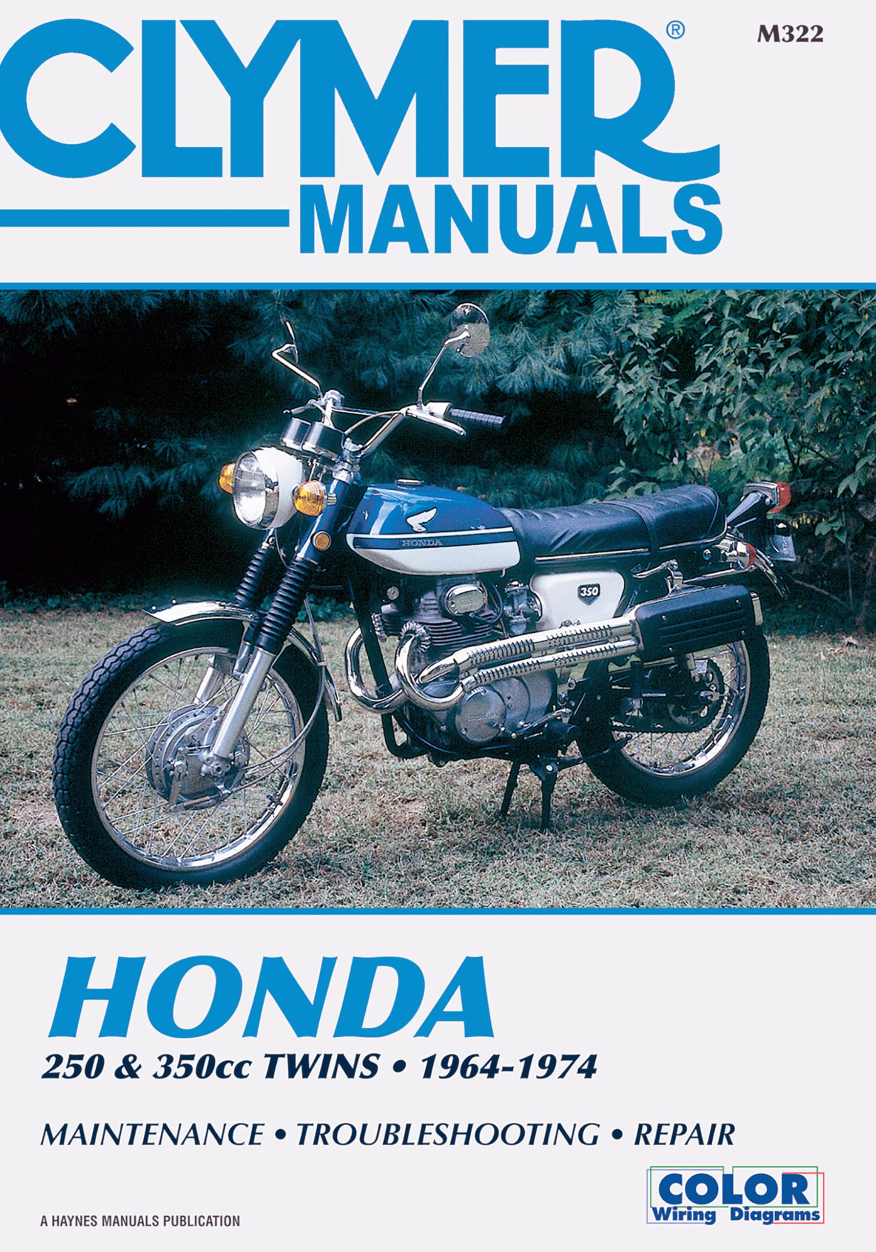 Manuel de Réparation Honda 250 350Cc Twins Performance