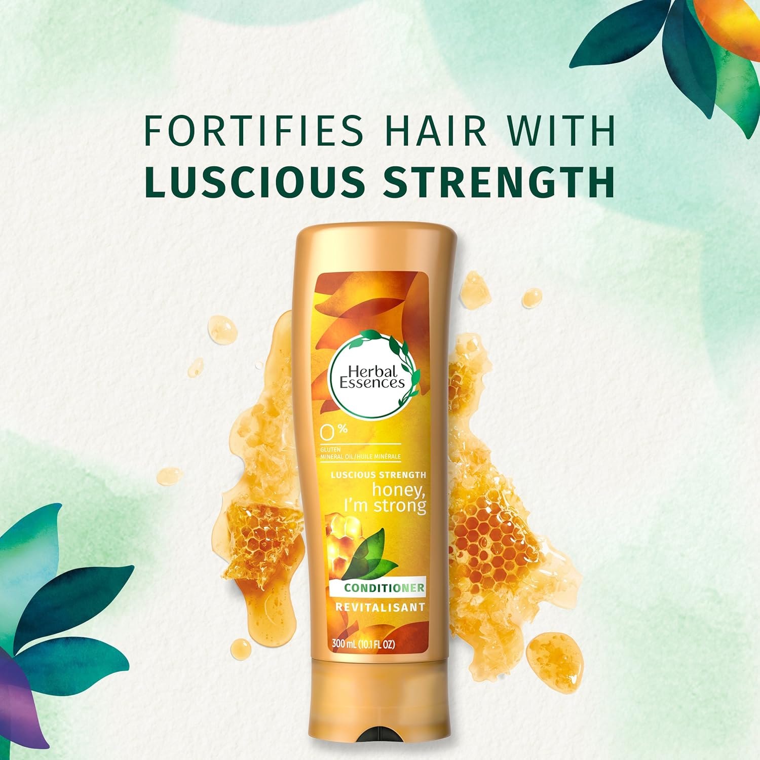 Herbal Essences Honey I'm Strong Strengthening Conditioner, 10.1 Fluid Ounce