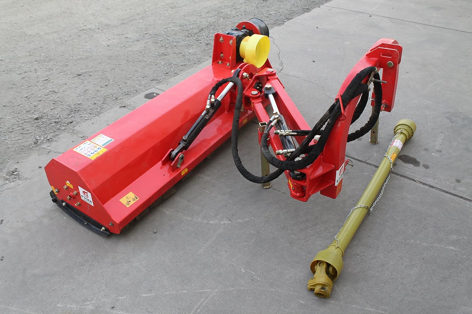 Farmer Helper 65" 3pt Ditch Bank Flail Mower Cat.I 35hp~65hp (FH-AGL165) w/Hammer Blades Requires a Tractor. Not a standalone Unit.