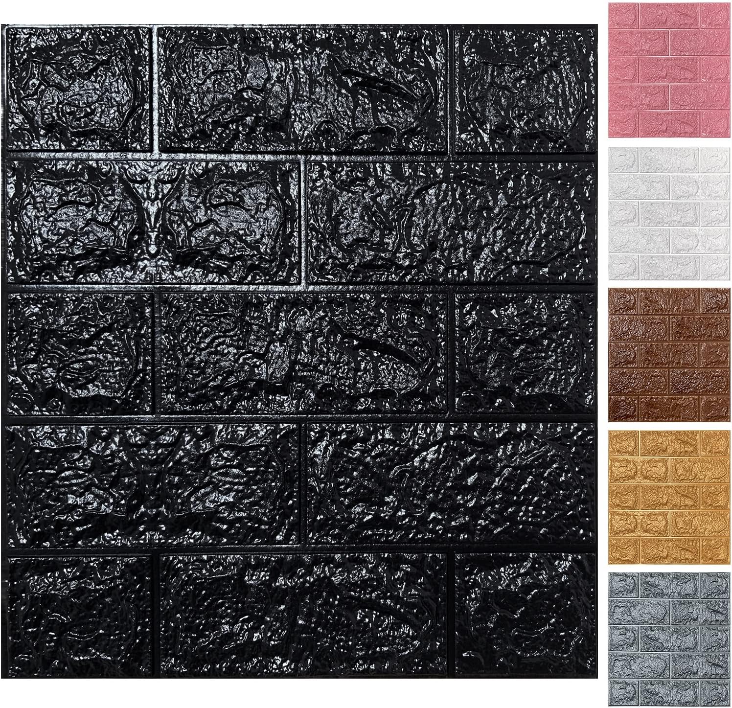 3D Wall Panels Peel and Stick 3D Brick Wallpaper Peel and Stick Faux