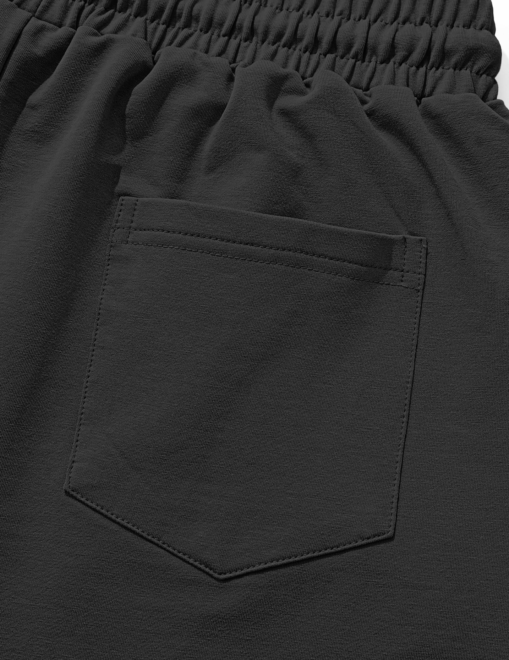 TARAINYA Cotone Pantaloncini Uomo Sportivi Zip Coulisse Pantaloncini Running Palestra con Tasca