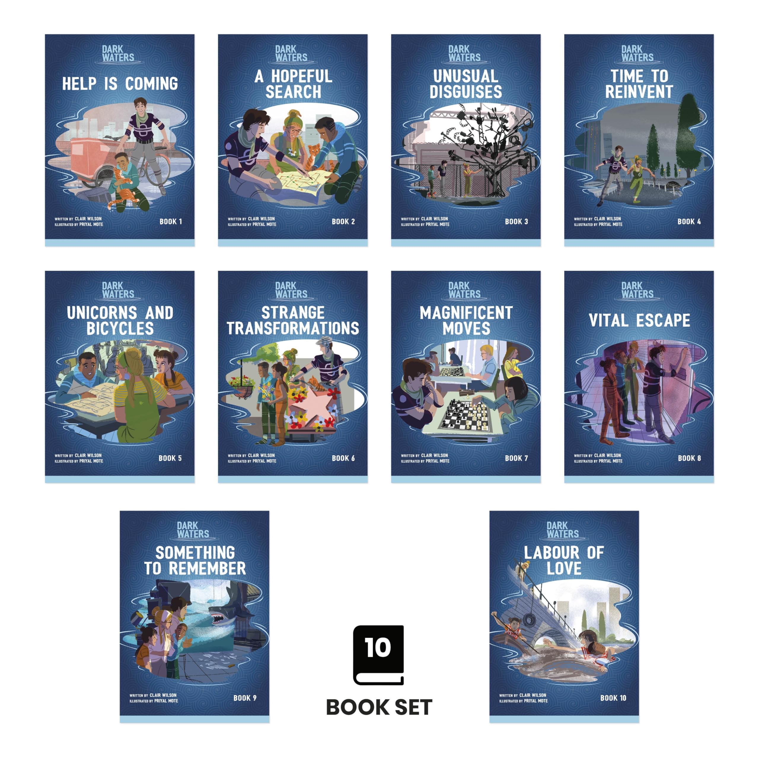 Phonic Books Dark Waters
