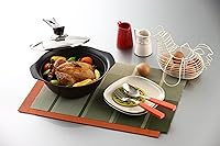 Vista 7 de TECHEF - Colección Blooming Flower/Olla de sopa con tapa de vidrio (2 cuartos de galón)