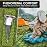 POWERLIX Ultralight Inflatable Camping Sleeping Pad - Camping Mattress Sleeping Mat for Backpacking, Hiking, Compact Lightweight Sleeping Pad for Camping, Inflation Bag/Repair Kit Included