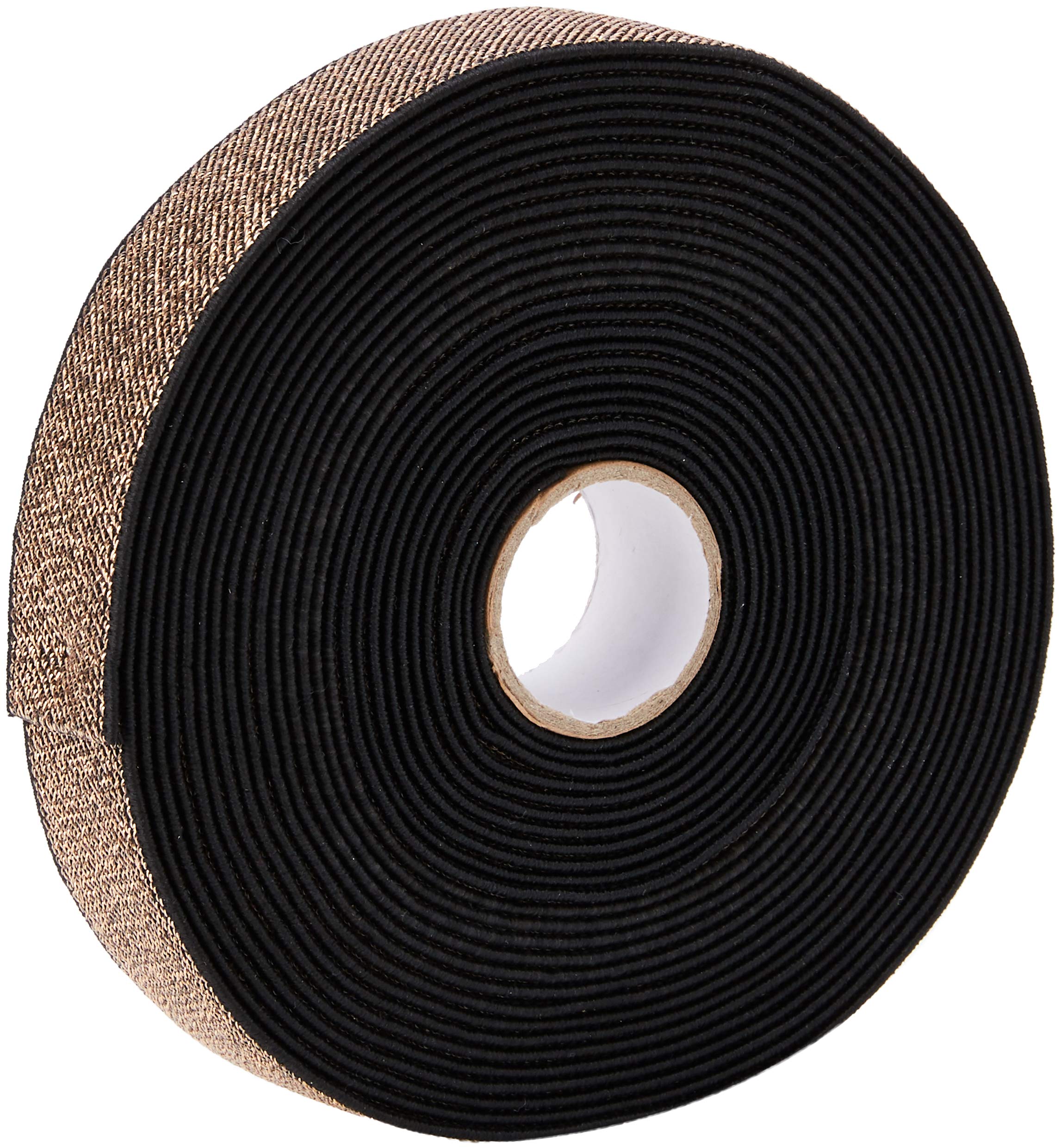 Élastique 25 mm noir doré Prym la finition élégante de mercerie