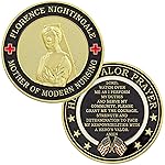 Hero\'s Valor Nurse Challenge Coin Prayer 1-Pack (Single Coin)