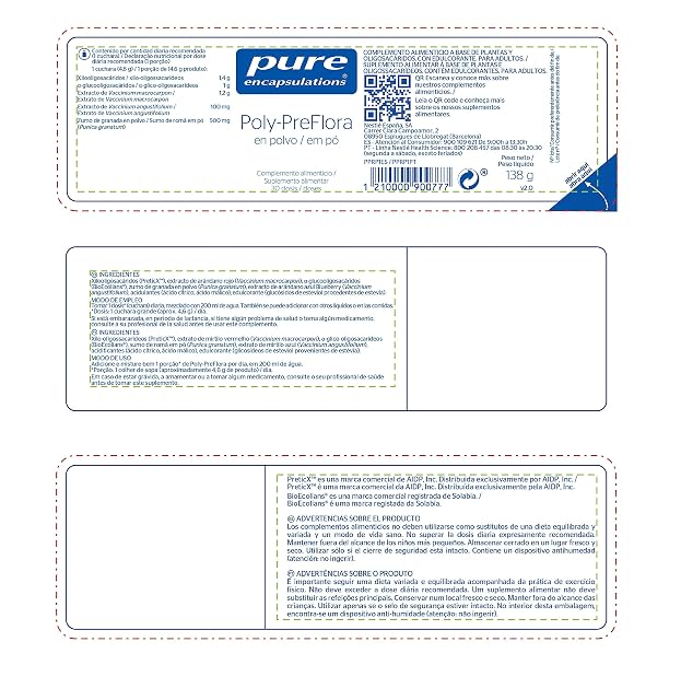 Foto 4 de 4 de Pure Encapsulations Poly-PreFlora