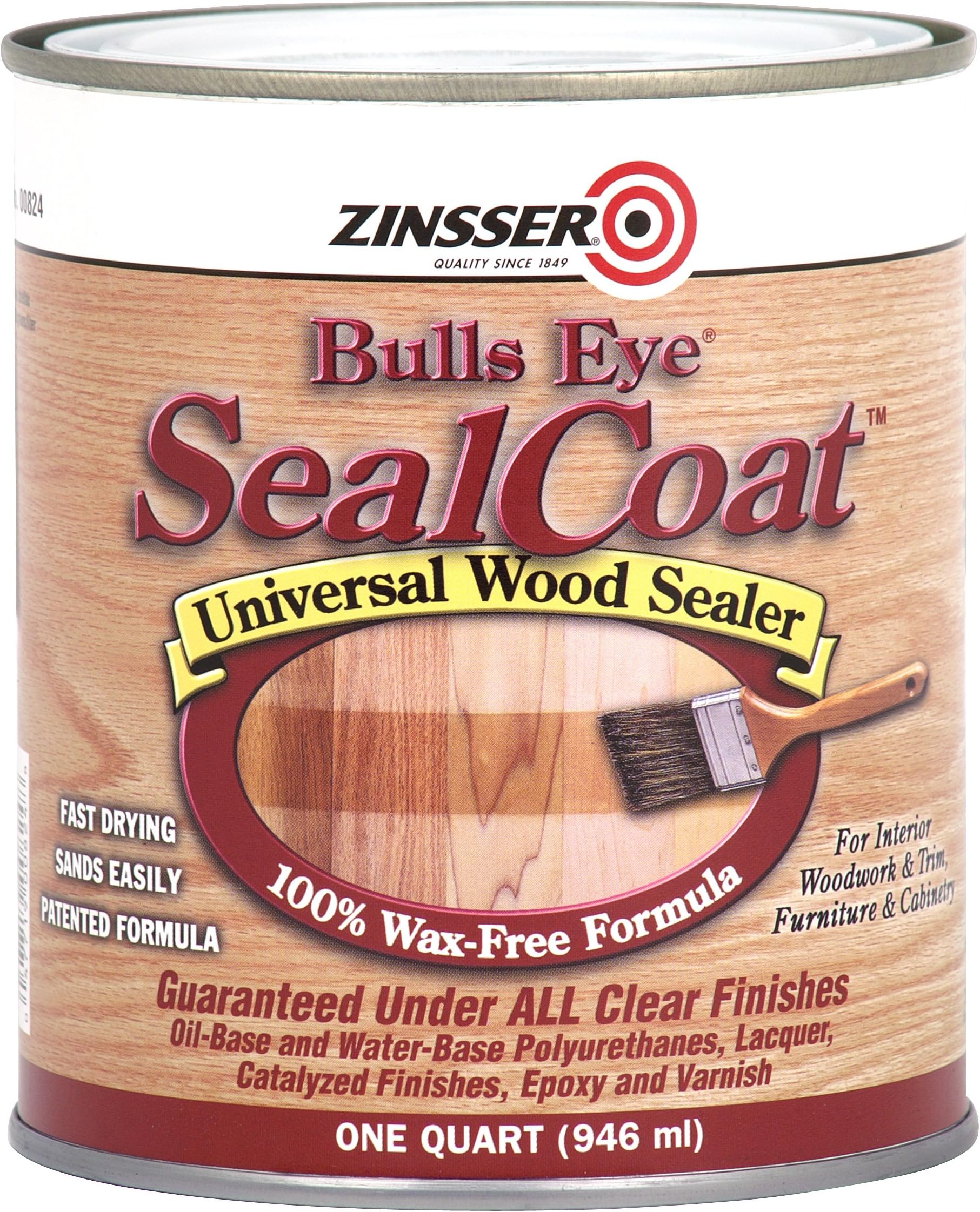 Zinsser Sealcoat 1lt Amazon.co.uk DIY & Tools