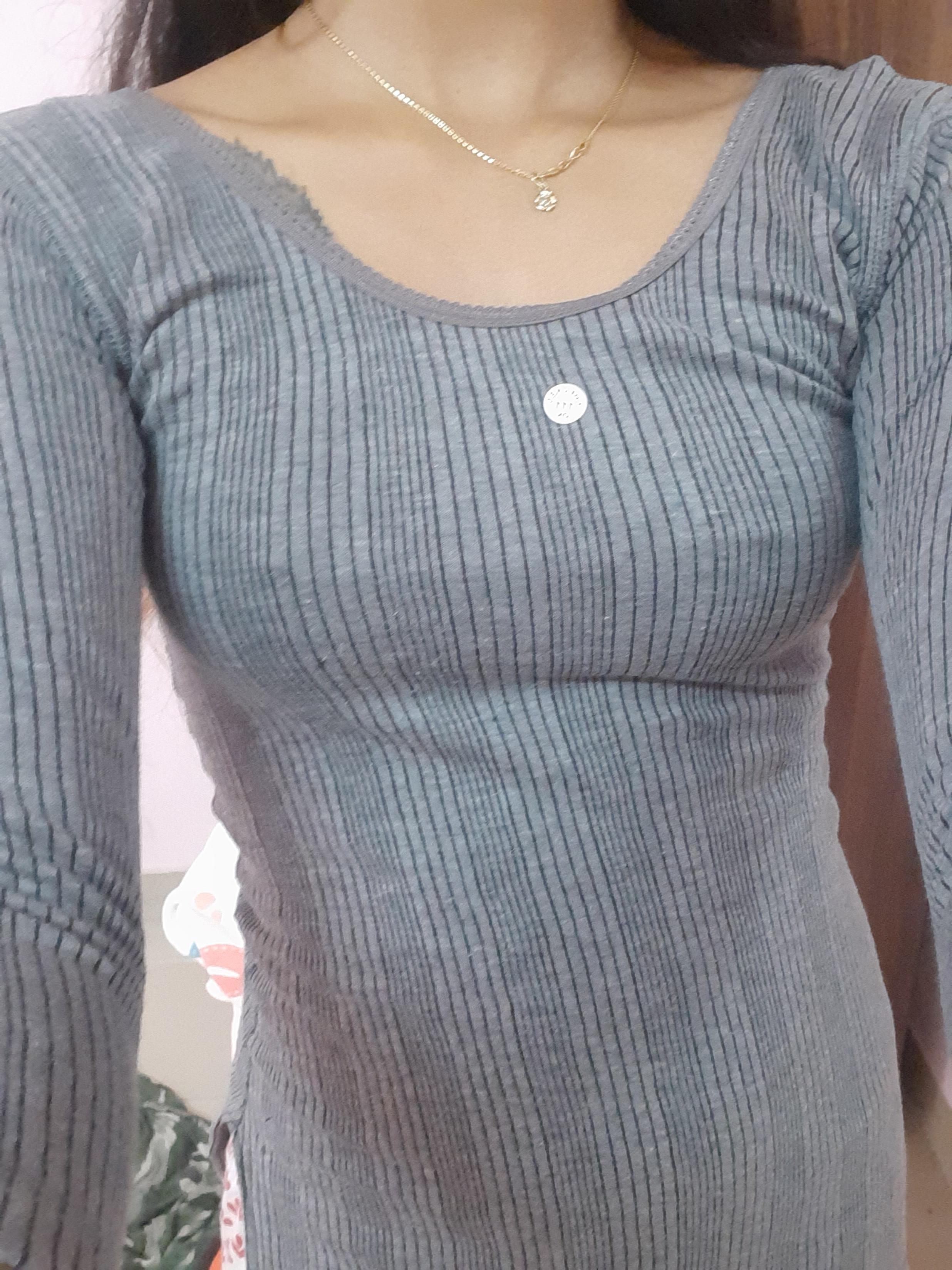 Buy Lux Inferno Women's Cotton Thermal Top (Charcoal Melange, 75) at