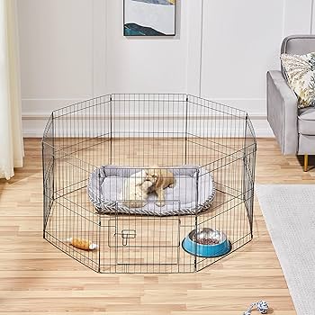 Amazon | Yaheetech ペットサークル ペットフェンス 中小型犬用